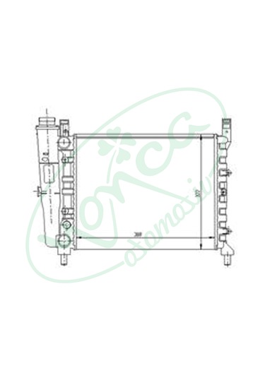 Radyatör Uno 60 Mek+klimasız 441x322x33 Alüminyum Mfı009034 Oris
