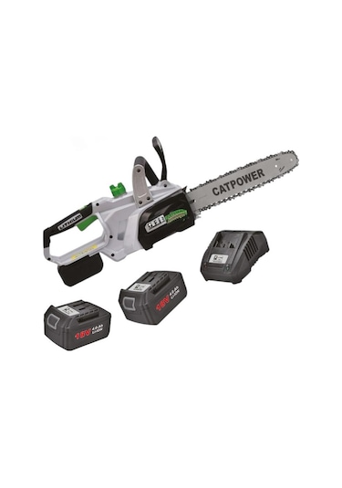 Cat Power 2096 Çift Akülü 4 AH Ağaç Kesme Makinesi