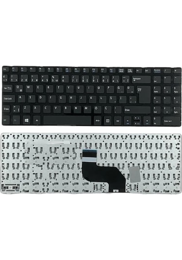 Casper A15 Klavye Siyah Tr Çerçeveli Tip
