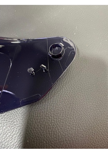 M-910 Kask Camı Siyah-şeffaf