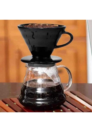 Epinox Seramik Demleme V60 Siyah