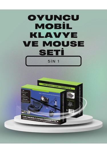 Mobil Oyunlar İçin Klavye, Mouse Ve Dönüştürücü Seti