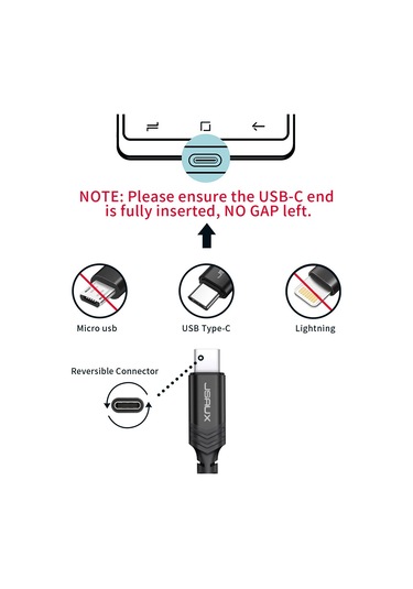 Jsaux Premium Serisi 2 Metre Uzun 60 Watt Cc0011 Siyah Usb-a To Type-c 3 Amper 60 Watt Hızlı Şarj Ve Data Aktarım Kablosu İphone 15 , 16 Serisi Ve Type-c Girişli Cihazlar İle Tam Uyumlu