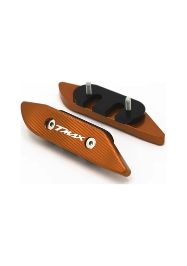 Yamaha Tmax 530 Uyumlu Dekoratif Ayna Kapağı Turuncu Çok Renkli