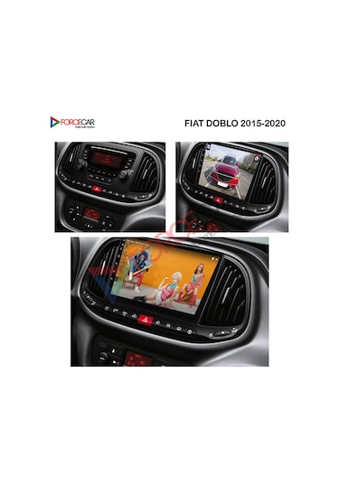 FİAT DOBLO YENİ ANDROİD MULTİMEDYA 2_32 KABLOSUZ CARPLAY