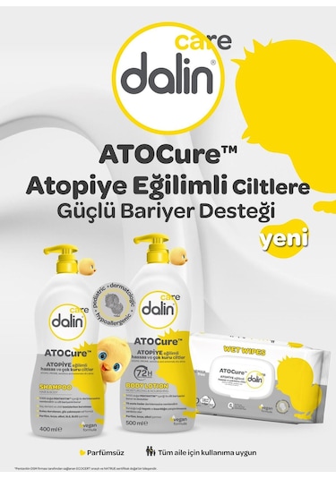 Dalin Care Atocure Saç & Vücut Şampuanı 400 Ml