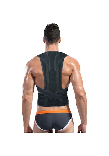 Dik Duruş Korsesi Balenli Ve Manyetik Özellikli Bel Sırt Korsesi Kadın Erkek Korsesi
