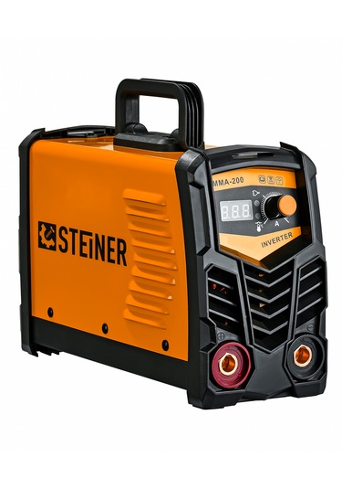 Steiner Mma-200 Amper Dijital Göstergeli İnverter Kaynak Turuncu