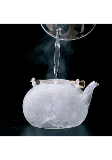 Suntek Magideal  Restoran Ofis Çay Evi Için Kulplu Su Sürahi 900ml Cam B