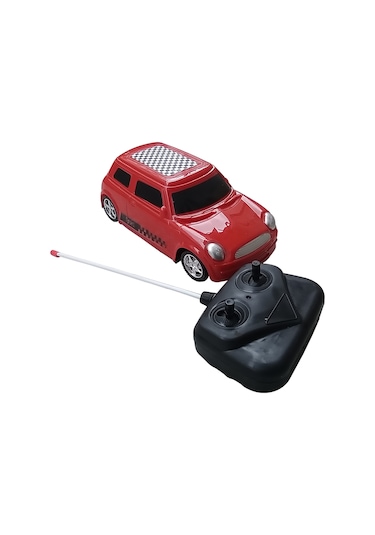 Uzaktan Kumandalı Full Fonksiyon Mini Cooper Hızlı Araba Kırmızı