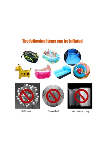 Yaozixa 12v Dc 48w Elektrikli Araç Zihni, Abs Malzeme Siyah Pompa, 3 Farklı Uç İle Hızlı Şarj