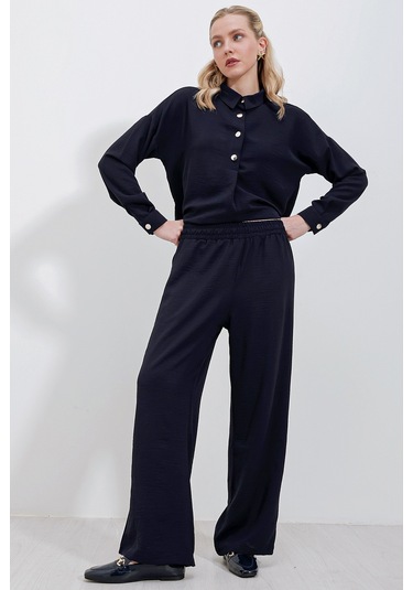 6631 Oversize Alt-üst Takım - Lacivert 6631bgd19-009-14577 001