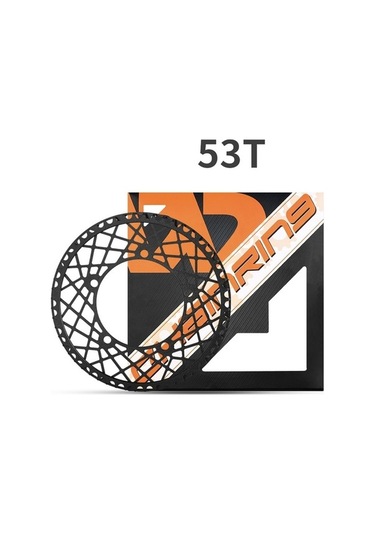 Ebitda West Biking Katlanır Bisiklet Alüminyum Alaşımlı Su Geçirmez Krank Takımı, Renk: 53t Siyah Siyah