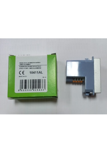 Alüminyum Rj11 Telefon Prizi 1m