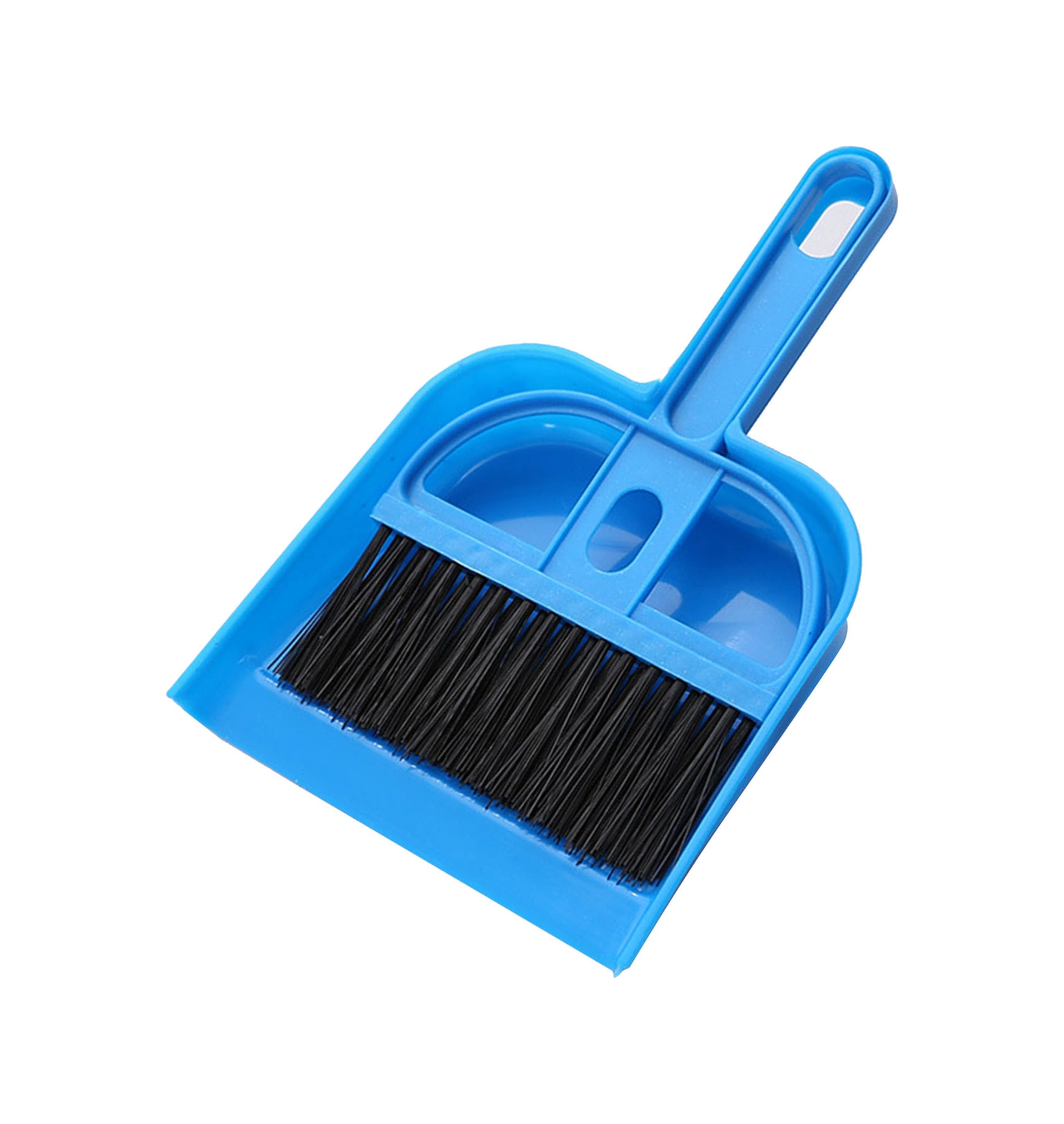 Fosenze Masaüstü Klavye Bilgisayar Temizleme Seti - Mini Süpürge Ve Kova İle Yumuşak Tüy, Toz Ve Parçacık Temizliği, Mavi Mavi