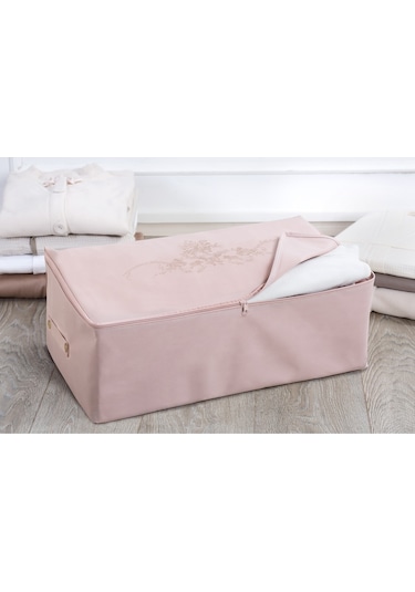 Madame Coco Çiçek Desen Baskılı Hurç Bhu-0452x28x21cm-pudra