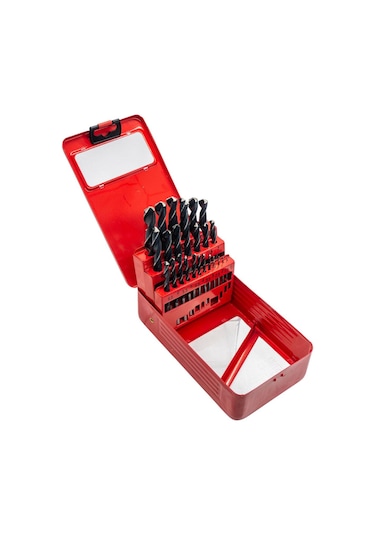 Mercure Hssst25 Metal Kutulu Hss Matkap Ucu Seti 1-13mm 25 Parça