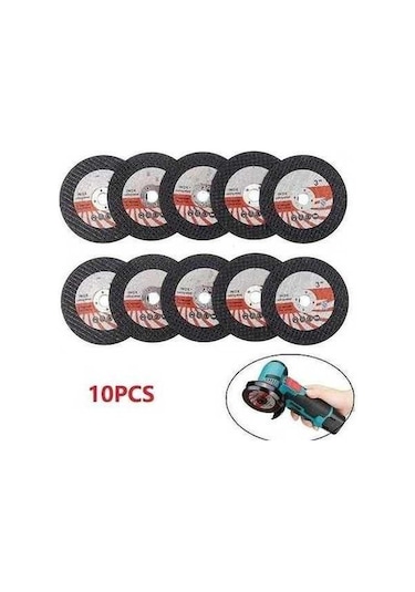 Pazly 10 Adet Mini Kesme Diski Dairesel Reçine Taşlama Tekerlek 75mm Açı Öğütücü İçin Kapı Döşeme Ekipmanı