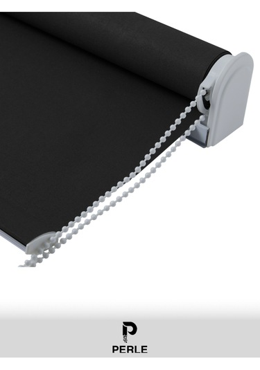 Br Perle Krem Renk Düz Mekanize Stor Perde Yüksek Kalite Metropol Serisi Krem