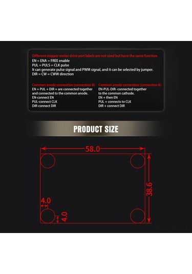 Geeksen Mks Osc V1.0 Step Motor Kontrol Modülü - Pwm Sinyal Üretici İle Hız Ayarlı 8-24v