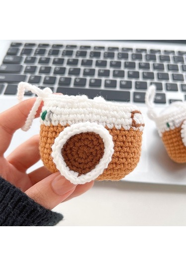 Airpods Uyumlu 3 Peluş Kulaklık Koruyucu Yumuşak Kılıf İçin Kamera Çantası Kamera Çantası