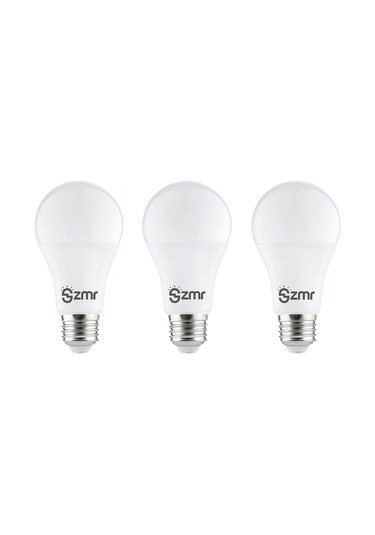 Zmr 103/b.65 3'lü Paket Led Ampul 10w 6500k Beyaz Işık E27 Duylu Enerji Tasarruflu Uzun Ömürlü