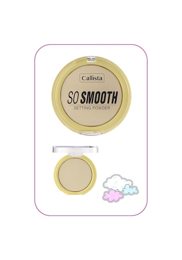 Callista So Smooth Setting Powder Makyaj Sabitleyici Toz Pudra - 02 Going Bananas - Sarı Alt Ton