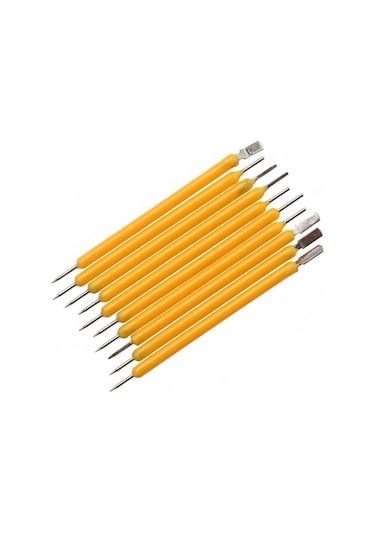 3v 38mm Led Amber Sarı Filament Retro Tungsten Led 10 Adet