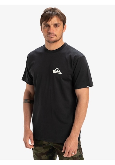 Quiksilver Ev Mini Logo Ss Erkek T-shirt-29761 Siyah