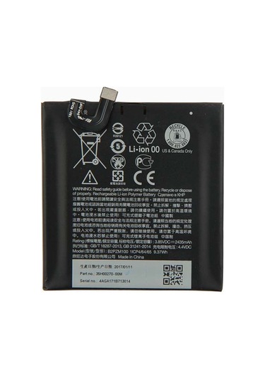 Htc U Play B2Pzm100 Batarya Pil 2435 Mah