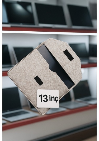 Newfull Doly Case 13 Inç Laptop / Notebook Kılıf Çantası Gri