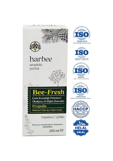 Harbee Bee Fresh Takviye Edici Gıda 150 ML