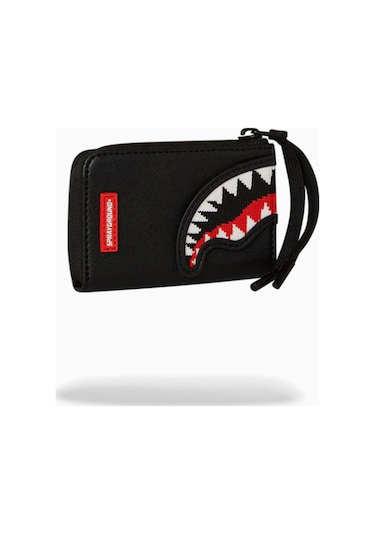 Nan Fly Knit Mouth Wallet, Lüks Ve Dayanıklı Kompakt Cüzdan Siyah