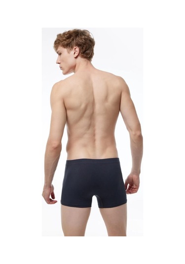 Malabadi 058 Erkek Modal Likralı Boxer-Füme