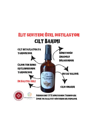 Fermescent Meyan Kökü Hidrosolü 100 ML