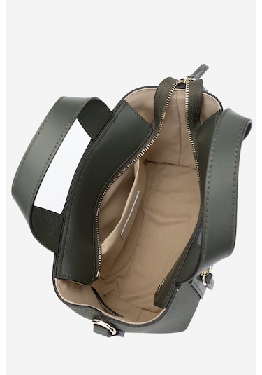 Valmenti Zumba Kadın Yeşil Hakiki Deri El Çantası 301 3003 Bn Canta Y24 Yeşil