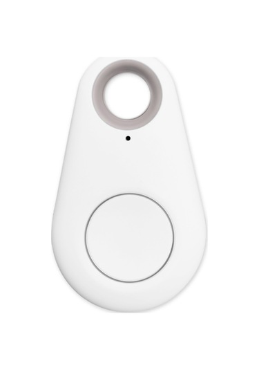 Geeroyoo Beyaz Akıllı Bluetooth Kayıp Engelleme Cihazı - Çift Yönlü Alarm, Konum Tespiti Ve Uzaktan Kamera Kontrolü