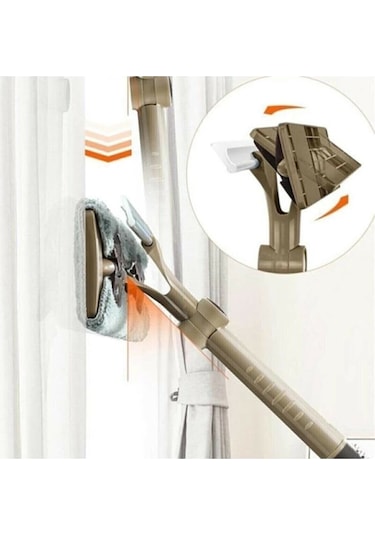 Bükülür Paletli Oynar Başlıklı Camsil Çekçek Cam Silme Aparatı Gri