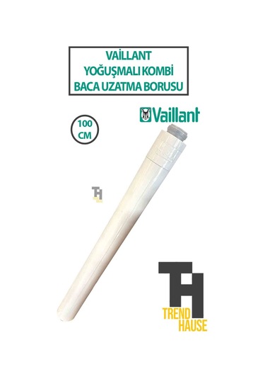 Vaillant Yoğuşmalı Kombi Baca Uzatma Borusu 1 Metre   --