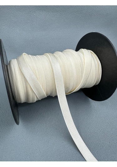 1 Cm Askı Lastiği-5 Metre-ekru