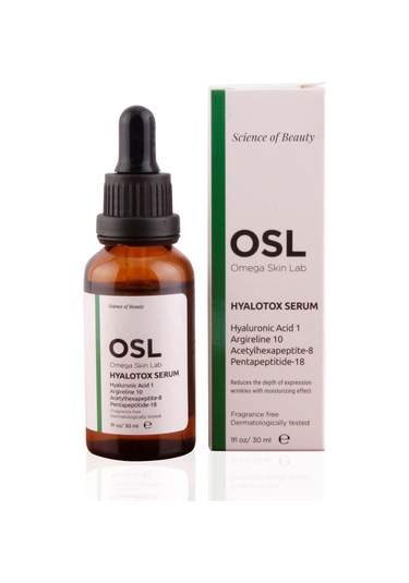 OSL Omega Skin Lab Sıkılaştırıcı Etkili Hyalotox Serum 30 ML