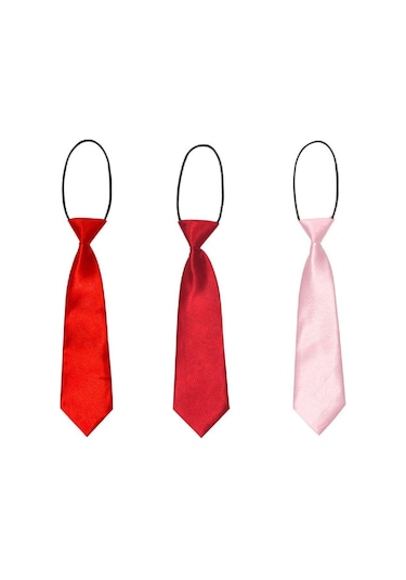 Siyah Beyefendi Kravat Çocuk Giydirme Korunma Düğün Kravat Çocuk Kravat Düz Renk Kravat Çocuklar İçin Kravat Siyah