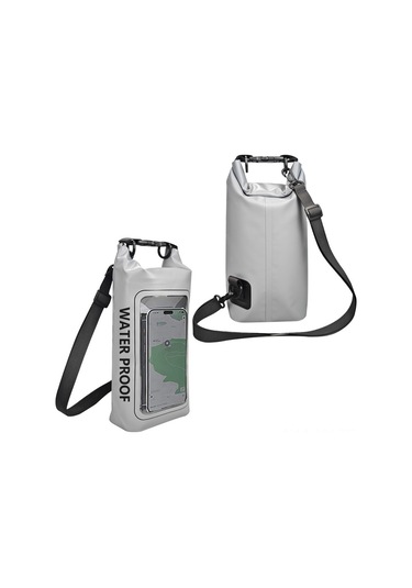 Vkemall 2l Pvc Su Geçirmez Sırt Çantası - Outdoor Ve Spor Aktiviteleri İçin Moda Ve Dayanıklı