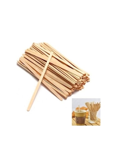 Ahşap Çay Kahve Karıştırıcı 500 Adet