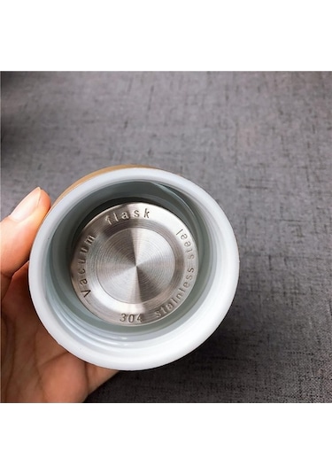 Novahub 300ml Vakumlu Seyahat Matarası Paslanmaz Çelik Yalıtımlı Su Şişesi Gümüş Gümüş