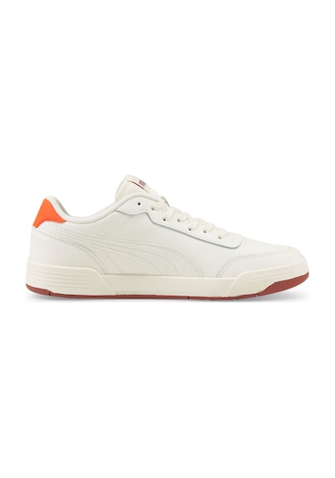Puma Caracal Unisex Spor Ayakkabı 369863 37 Krem - Turuncu
