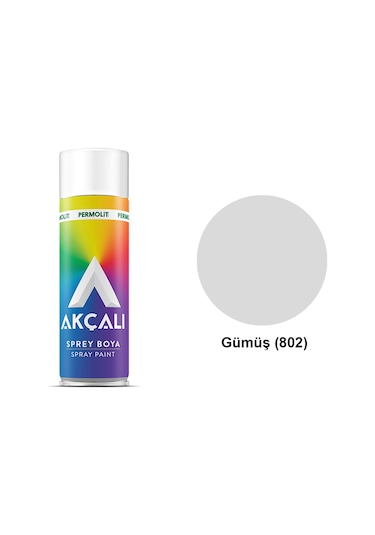 Akçalı Sprey Boya Gümüş