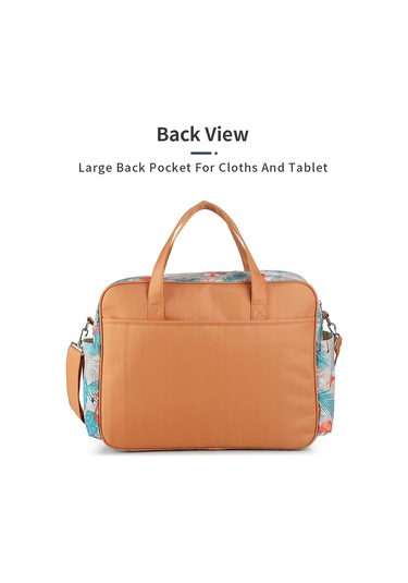 Teltree Büyük Kapasiteli Su Geçirmez Anne Çantası - Ayarlanabilir Omuz Askılı, Pratik Cepleriyle Anne Ve Bebek İhtiyaçları İçin İdeal Çok Renkli