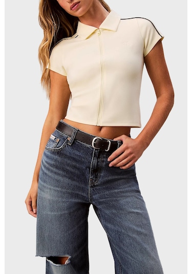 Calvin Klein Bayan Polo Lv047e212g 2ew Sarı Sarı Calvin Klein Bayan Polo Lv047e212g 2ew Sarı Sarı