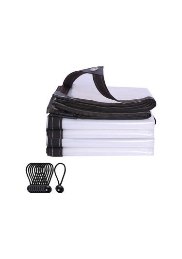 Monyee 2 3m Pvc Transparent Bahçe Bitki Koruyucu Filmi - Isı Saklama, Yağmur Engelleme, Kış Soğuktan Koruma